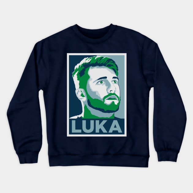 Luka Doncic Hope Crewneck Sweatshirt by Caloy